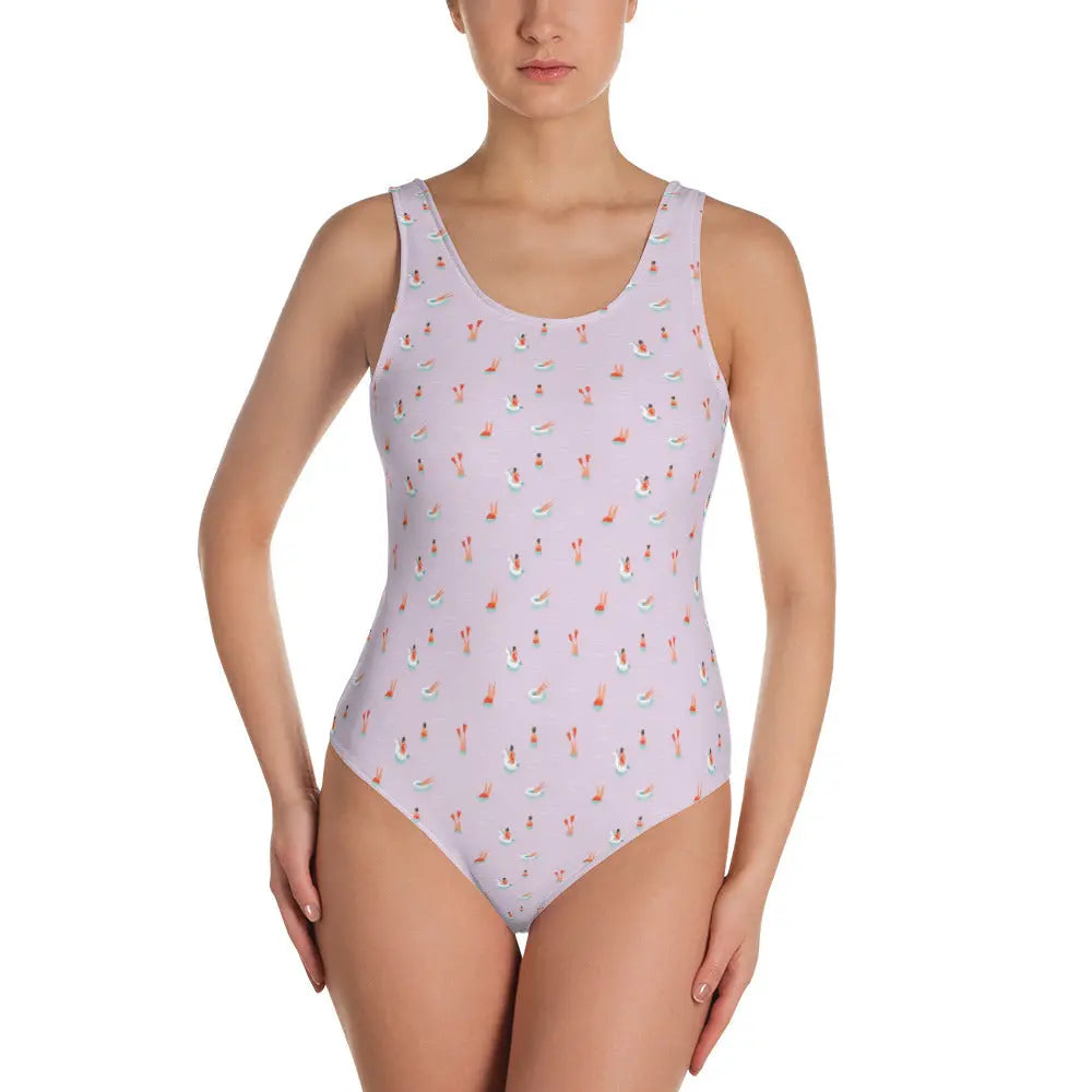 One Piece Swimsuits Women Swim Pool Swimwear Swimming Swimcore