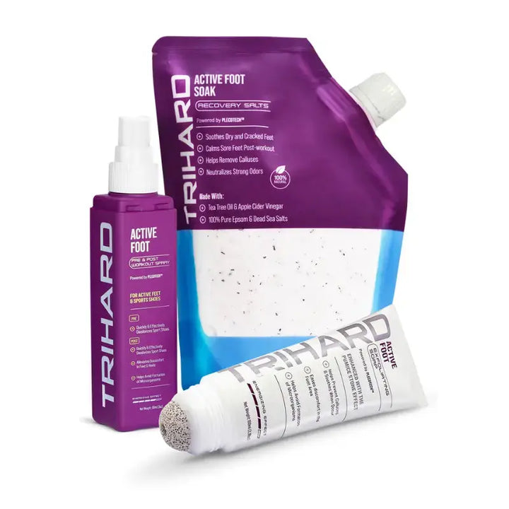Active Foot Care Kit | Pre &amp; Post Workout Foot Bundle Fast Bundle