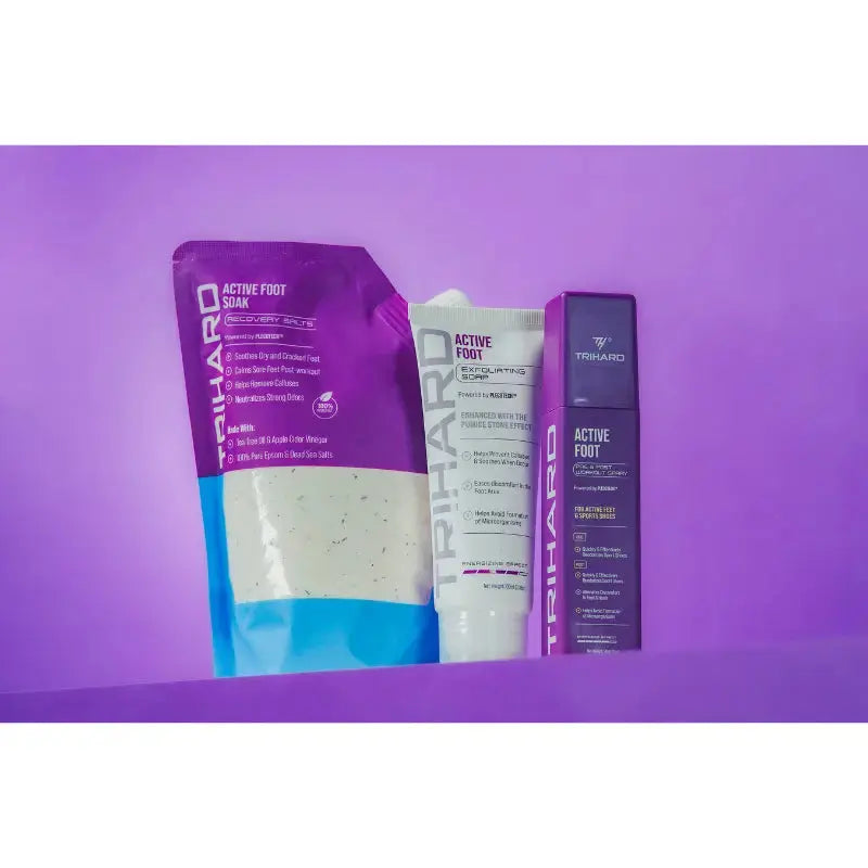 Active Foot Care Kit | Pre &amp; Post Workout Foot Bundle Fast Bundle