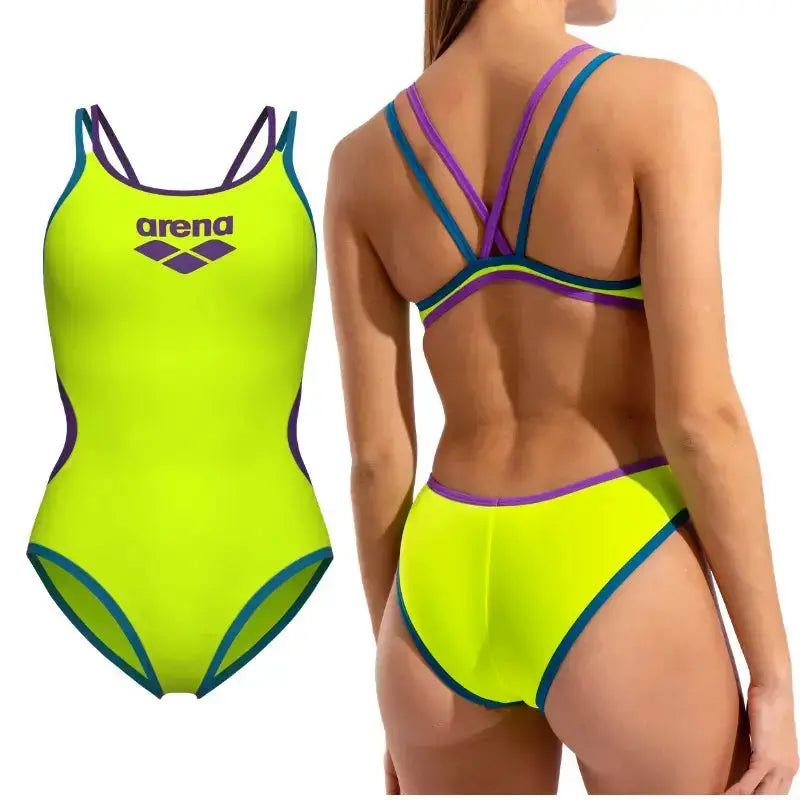 Arena One Women Competitive swimwear | Double Cross Back Swimsuit Swimcore