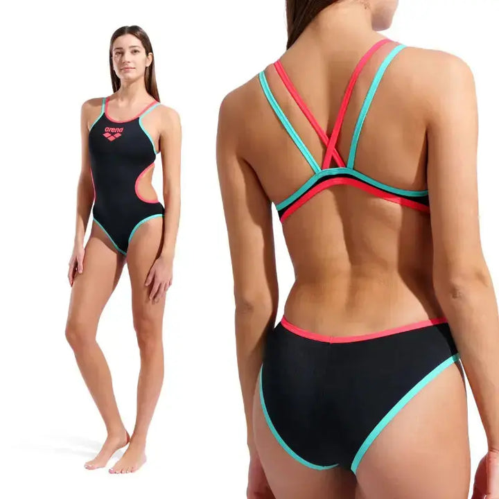 Arena One Women Competitive swimwear | Double Cross Back Swimsuit Swimcore