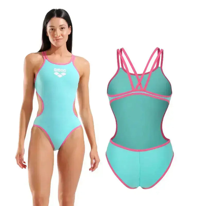 Arena One Women Competitive swimwear | Double Cross Back Swimsuit Swimcore