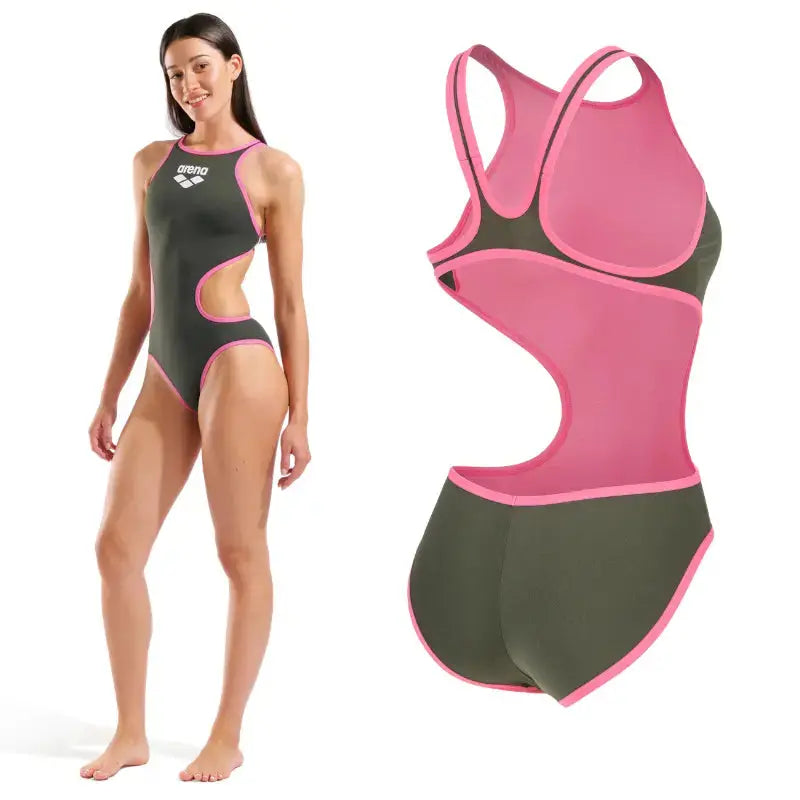 Arena Women Swimsuit Biglogo | One Piece Training Swimsuit Swimcore