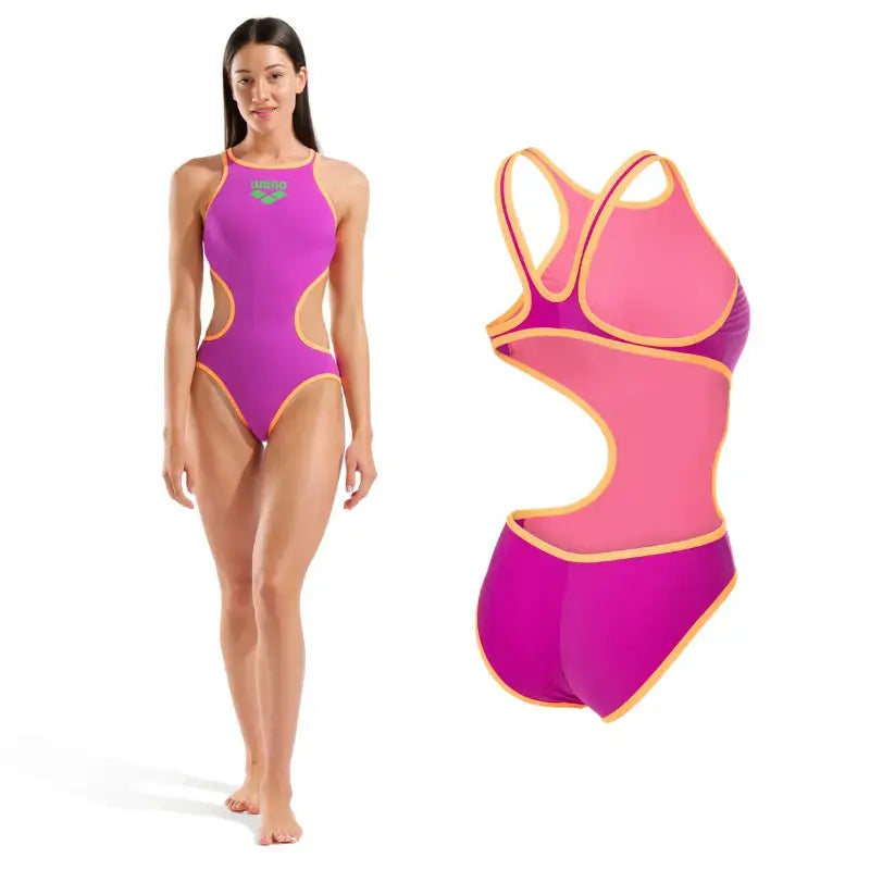 Arena Women Swimsuit Biglogo | One Piece Training Swimsuit Swimcore