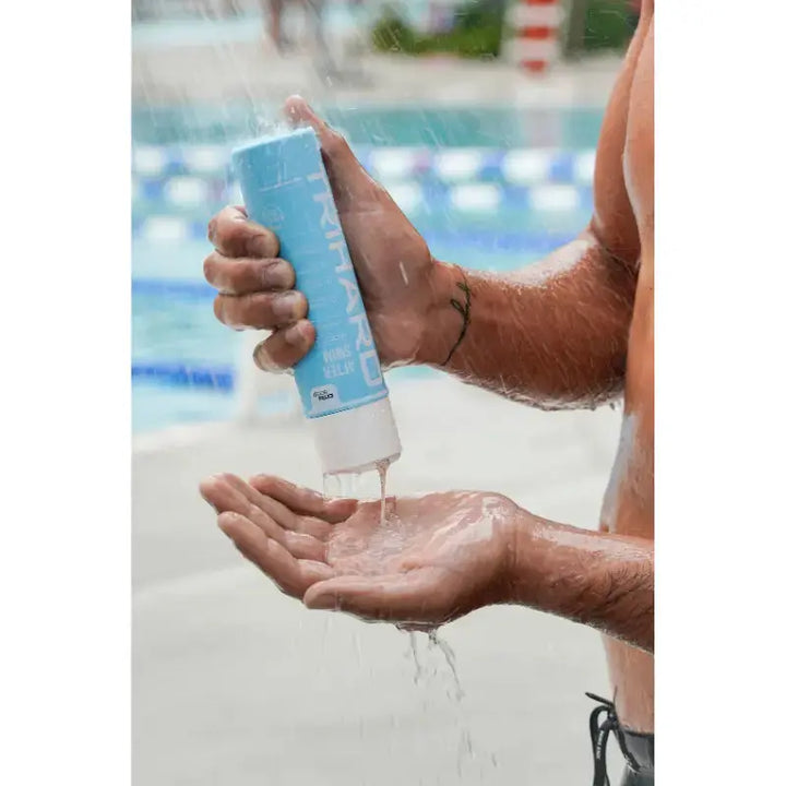 Athletic Swimmer Skin Care Combo | Pre &amp; Post Swim Body &amp; Hair Care Bundle Fast Bundle