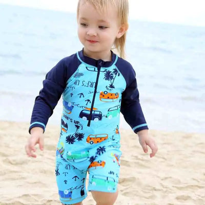 Child Long Sleeves Swimwear