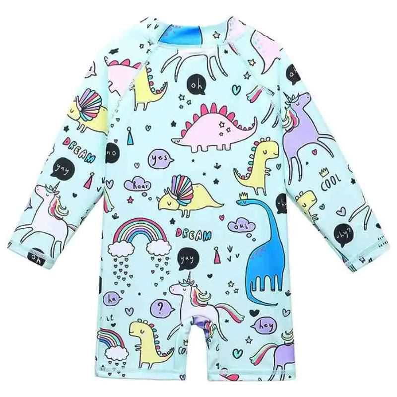 Child Long Sleeves Swimwear