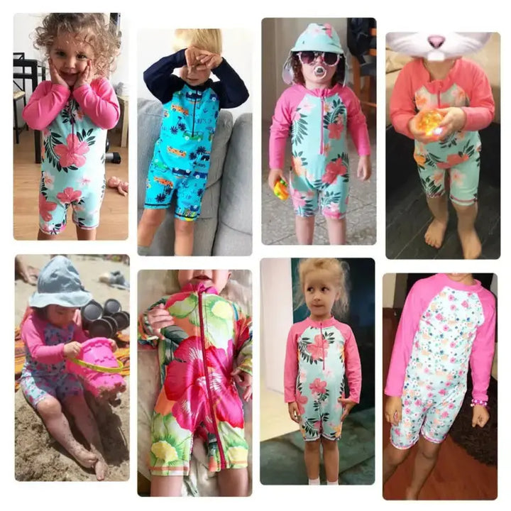 Baby Toddlers Pool Swimsuits | 0-6 yo Kids Baby Swimwear Swimcore