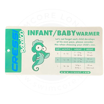 Baby Wetsuit | Cressi Babaloo | Baby Warmer Cressi