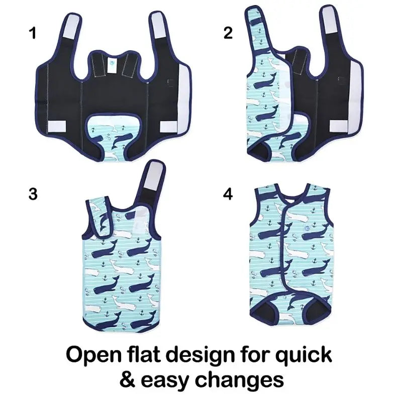 Baby Wrap Neoprene Wetsuit | Infant Swim Wetsuits 0-18 mo Swimcore