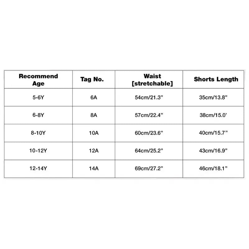 Boys Kids Swimming Trunks | 5-14 yo Children Swim Shorts Swimcore