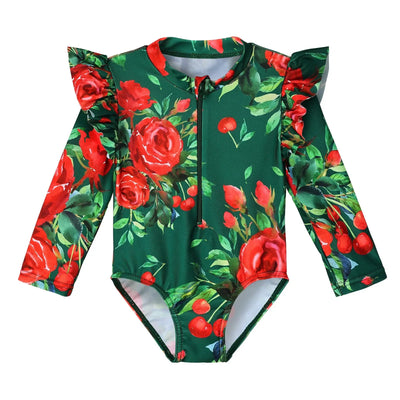 Cute Bodysuit for Toddlers | Summer Swimsuit for Girls Swimcore