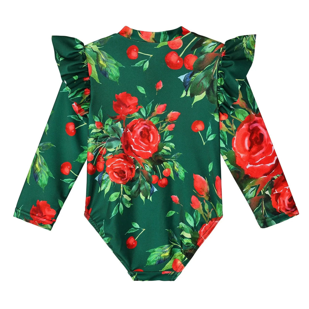 Cute Bodysuit for Toddlers | Summer Swimsuit for Girls Swimcore