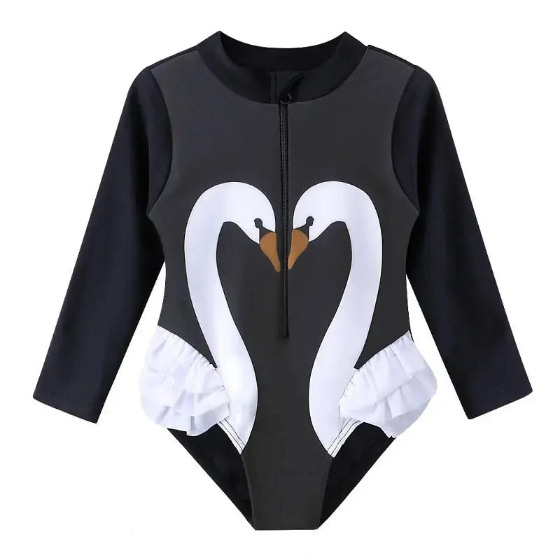 Cute Swimsuit For Baby Girls | 0-6 yo Baby Swimwear Swimcore