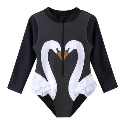 Cute Swimsuit For Baby Girls | 0-6 yo Baby Swimwear Swimcore