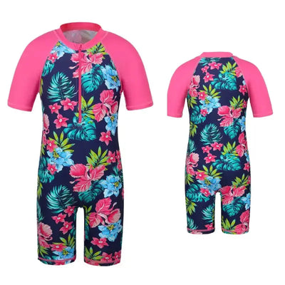 Girl's Swimwear One Piece Swimsuit | Sizes From 4 to 11 Years Old Swimcore