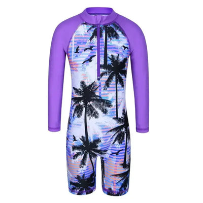 Girl's Swimwear One Piece Swimsuit | Sizes From 4 to 11 Years Old Swimcore