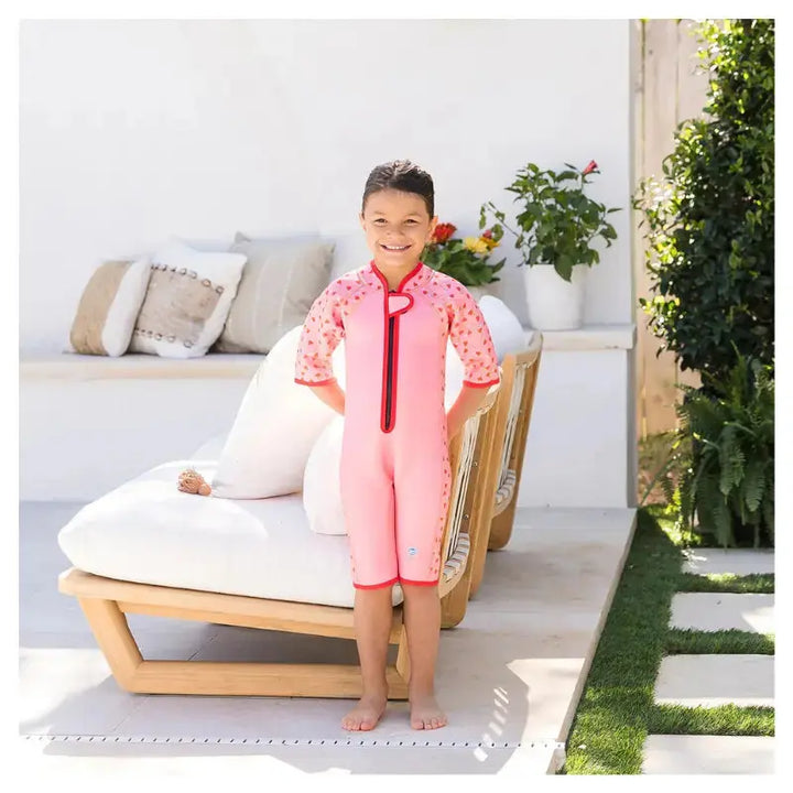 Girls Boys Shorty Wetsuit | Splashabout Kid Wetsuit 2-6 yo Swimcore
