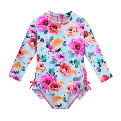 Girls Pool Swimwear Toddler | Sea Animals Swimsuit Designs 0-6 Years Old Swimcore