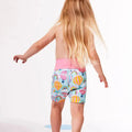 Girls Swim Nappy Shorts | Reusable Baby Toddler Swimwear Swimcore