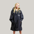 Kids After Swimming Robe | Unisex Kids Black Robe Swimcore