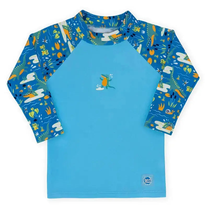 Kids Long Sleeved Swim Vest | Rash Vest Children Boys Swimcore