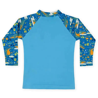 Kids Long Sleeved Swim Vest | Rash Vest Children Boys Swimcore