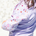 Kids Long Sleeved Swim Vest | Rash Vest Lilac Spring Swimcore
