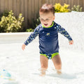 Kids Long Sleeved Swim Vest | Rash Vest Turtle Tide Swimcore