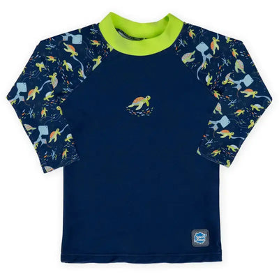 Kids Long Sleeved Swim Vest | Rash Vest Turtle Tide Swimcore