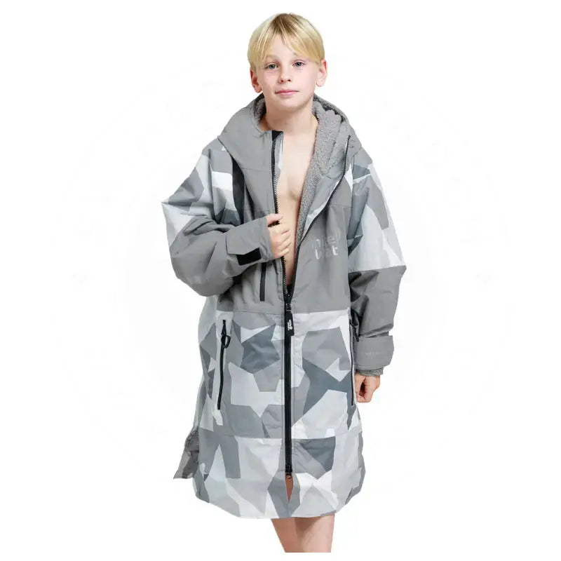 Kids Pool Swimming Robe | Arctic Unisex Hard Shell Robe Swimcore