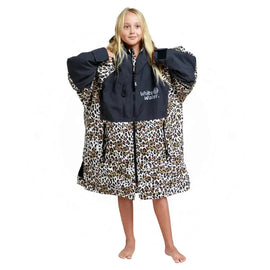 Kids Pool Swimming Robe | Leopard Print Unisex Robe Swimcore