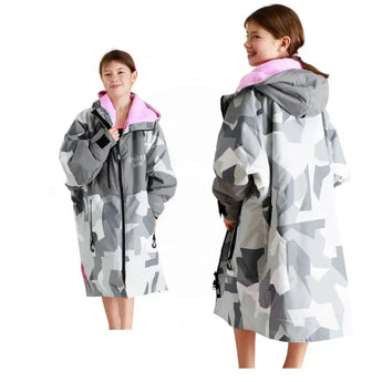 Kids Pool Swimming Robe | Unisex Kids Hard Shell Robe Swimcore