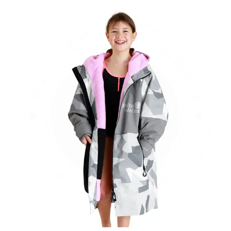 Kids Pool Swimming Robe | Unisex Kids Hard Shell Robe Swimcore