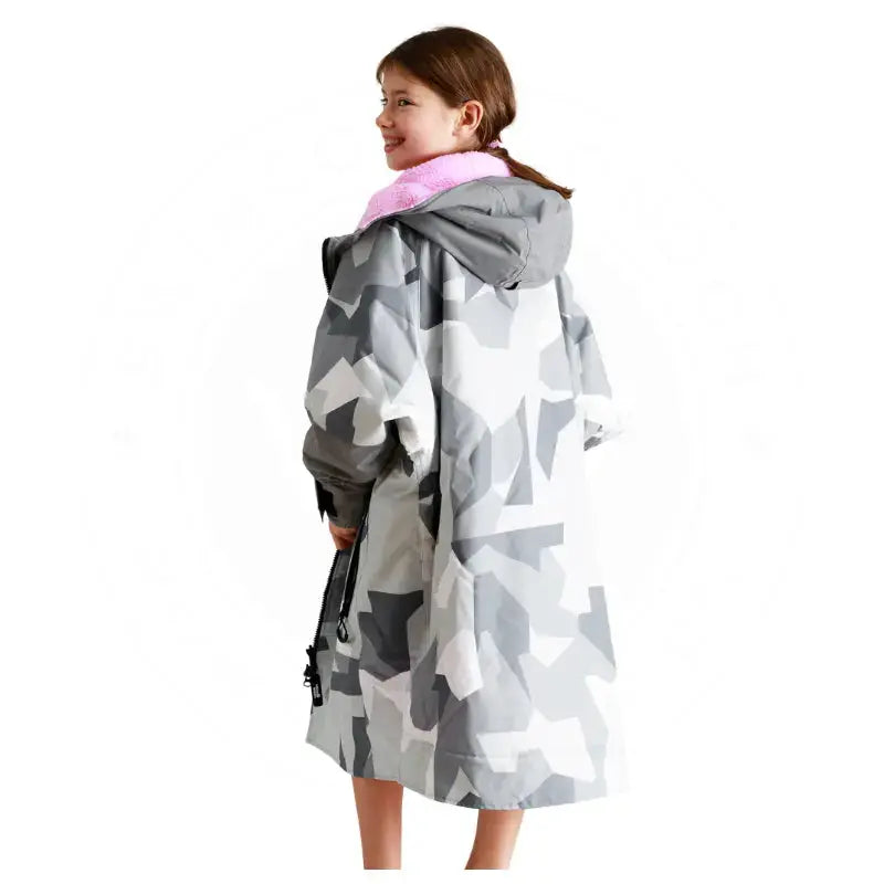 Kids Pool Swimming Robe | Unisex Kids Hard Shell Robe Swimcore