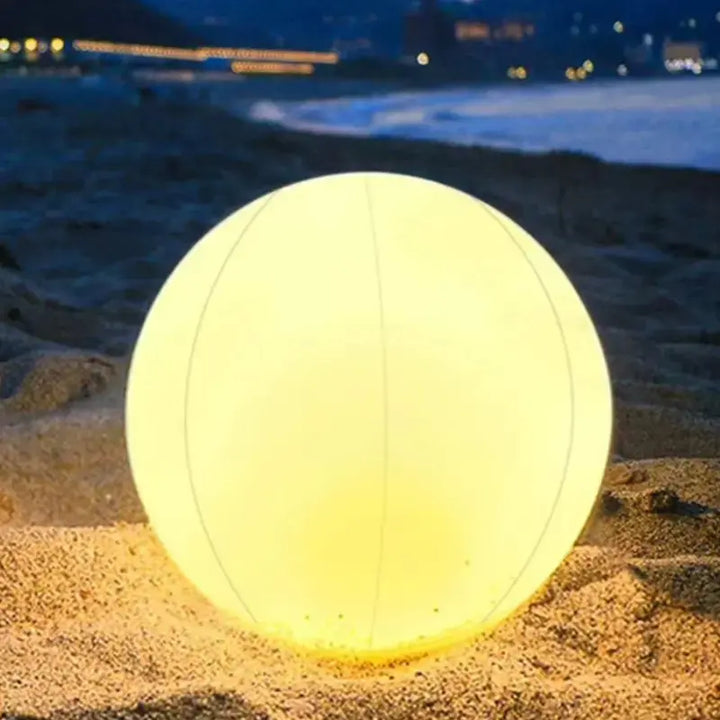 LED Inflatable Pool Ball | Floating Pool Light-Up Sphere Swimcore