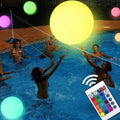 LED Inflatable Pool Ball | Floating Pool Light-Up Sphere Swimcore