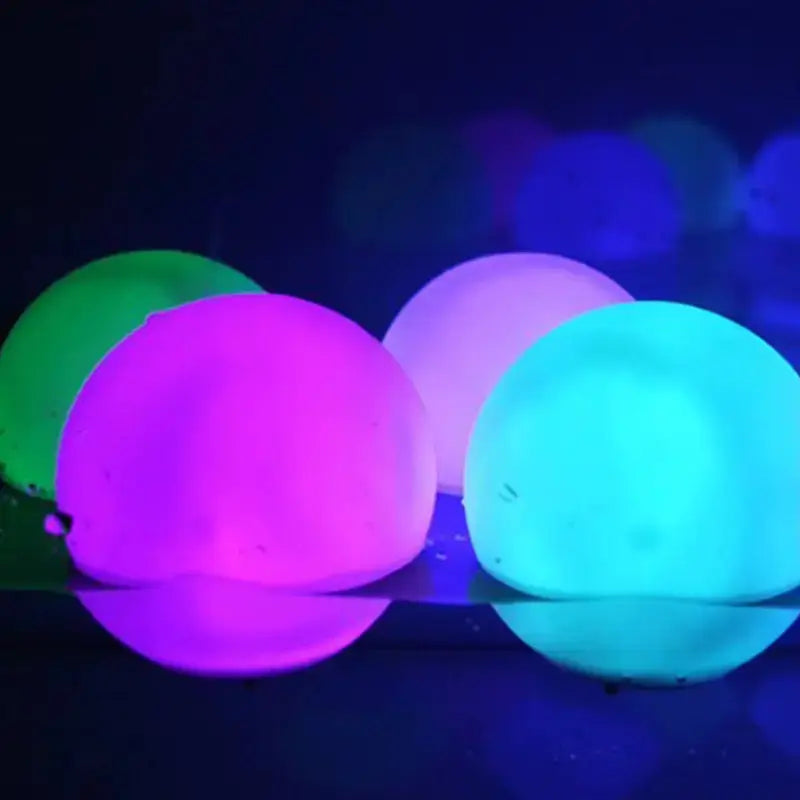 LED Inflatable Pool Ball | Floating Pool Light-Up Sphere Swimcore