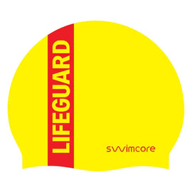 Lifeguard Silicon Swim Cap | Lifeguard Training Swim Hat Swimcore
