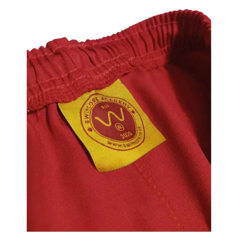 Lifeguard Uniform Shorts Red | Swimcore Academy Poolside Swimcore
