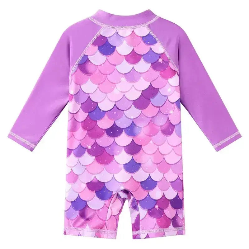 Long Sleeve Swimsuit for Girls | Swimcore Kids Swimwear 0-6 yo Swimcore