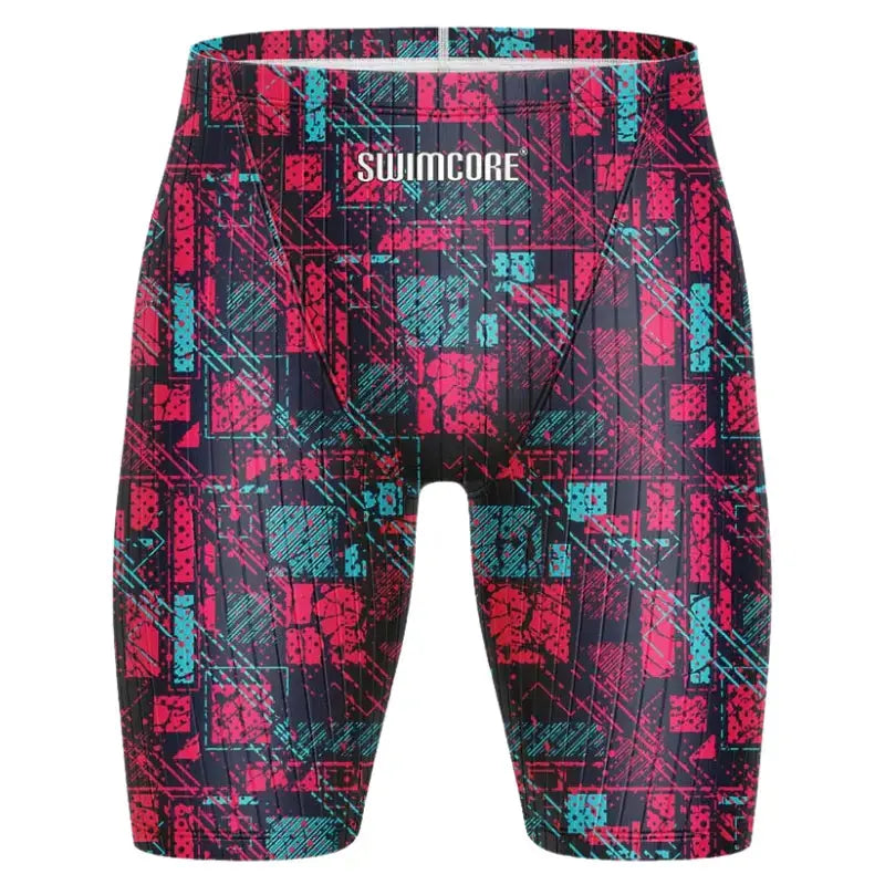 Men Boy Jammers Swimwear | Blazekam NeoGrid Swimcore Suits Swimcore