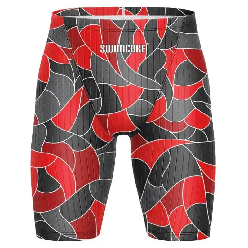 Men Sports Jammer Swimwear | Swimcore Male Athletic Swimming Swimcore