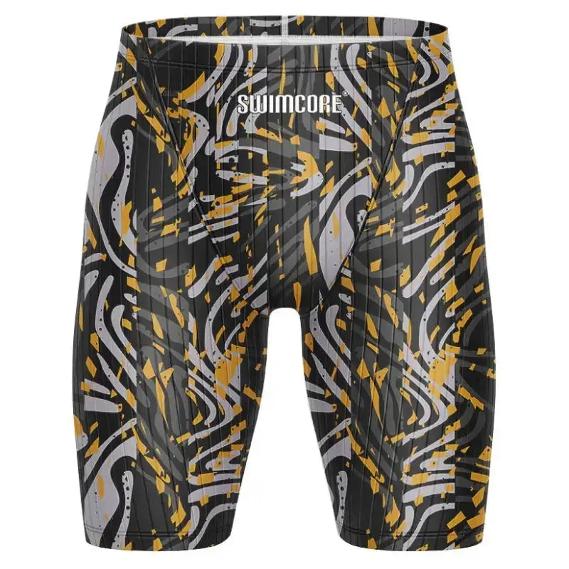 Men Sports Jammer Swimwear | Swimcore Male Athletic Swimming Swimcore