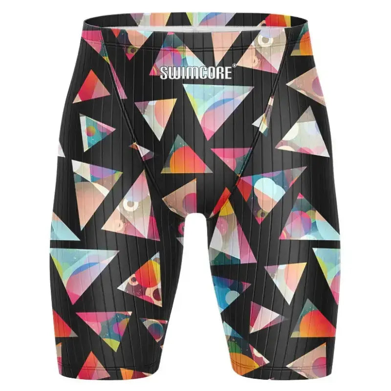 Men Sports Jammer Swimwear | Swimcore Male Athletic Swimming Swimcore