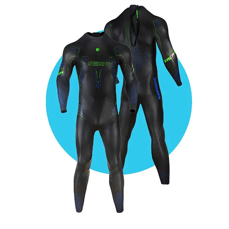 Men Triathlon Swimming Wetsuit | Long-Sleeve Wetsuits Swimcore