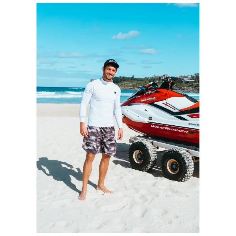 Mens Rash Guard Long Sleeve | Swimcore Men&