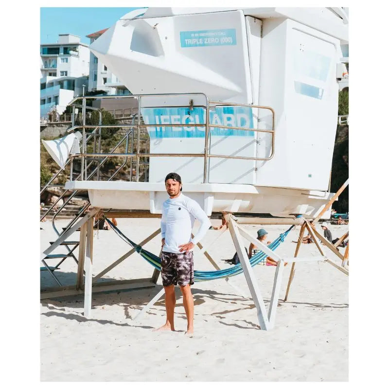 Mens Rash Guard Long Sleeve | Swimcore Men&