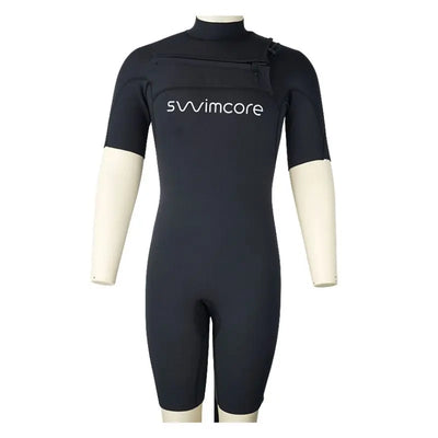 Neoprene Men Wetsuit Short | Japanese Neoprene Quality Chest Zip Swimcore