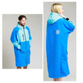 Post Swimming Unisex Robes | Soft Shell Cobalt Blue Robe Swimcore